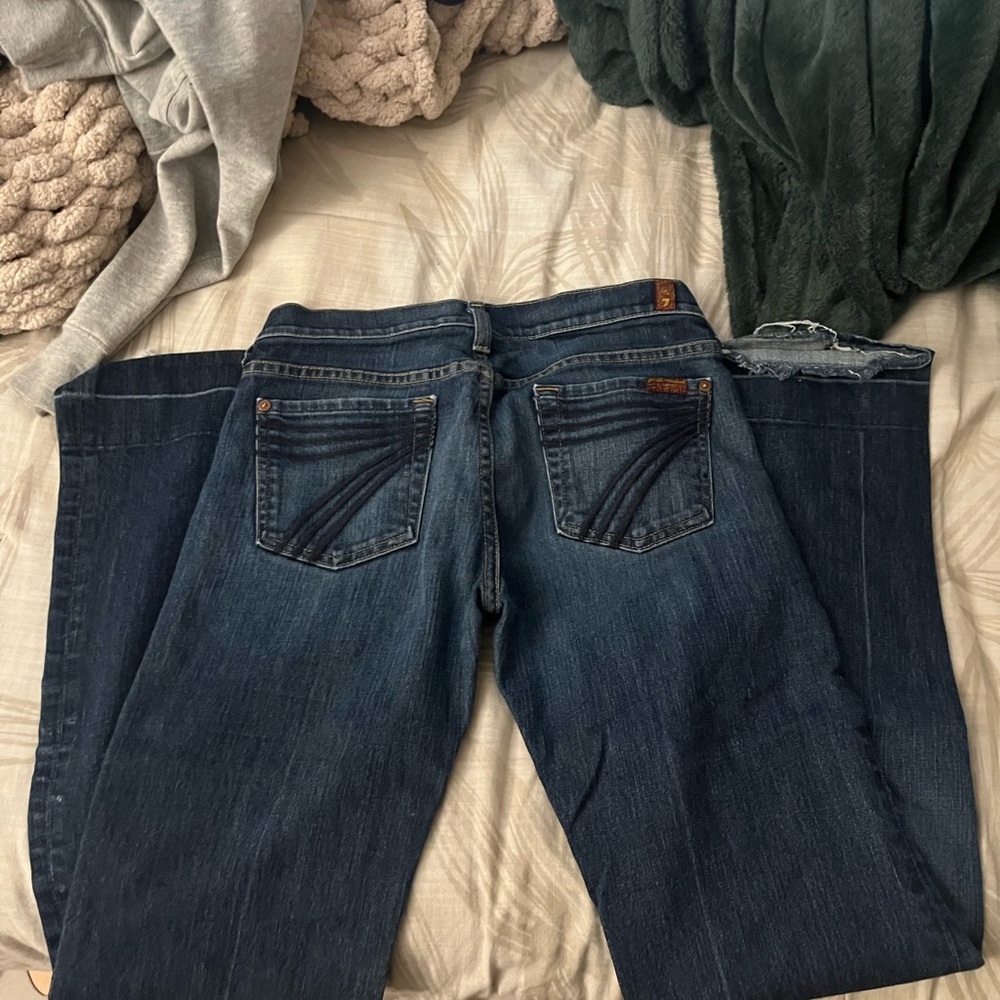 Women's Dark Blue Jeans